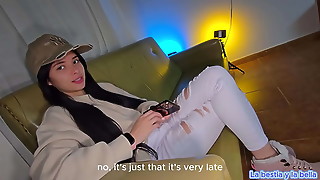 i fuck my girlfriend's best friend we have anal sex i cum on her feet