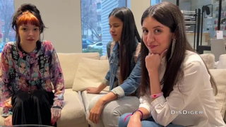 Naive Students Came to the Casting and were Fucked Hard for Money