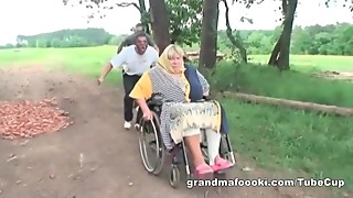 Granny gets compelled to sex