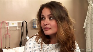 A Medic Gives Her a Rimjob Then Gives Her Hard-core Approach