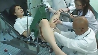 Costume play Porn: Asians Nurses Costume play Asian Mummy Nurse Plowed Doctors Office part 1