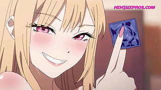 Gamer bro wants to have fun games all night but get's interrupted by Stepsis's blowjob - ANIME Manga porn