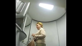 Hidden camera in instruct restroom (TRAIN 2)