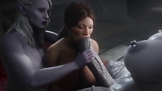 Animated 3some futa where insane Mummy plows with 2 immense spears and cum. Three dimensional animation mind-blowing fucking.