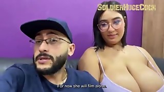 She wanted to showcase me her ginormous tits and I determined to showcase her my ginormous penis and my ginormous explosion of spunk