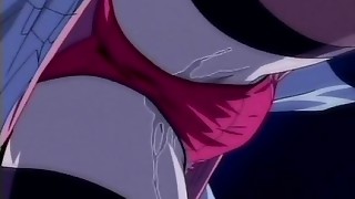 Red-hot hentai ash-blonde screwed on a table