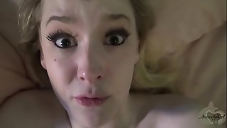 DDLG Stepfather fucks his StepDaughter - Very first time Squirting!