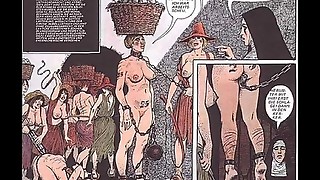 Antique Breast Fetish Bondage Comic