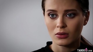 Step brother manages teen step step-sister and exploits her