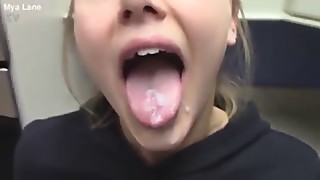 Stranger woman sucks my pipe in Walmart