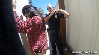 Cops Fuck Latina Teen in Public