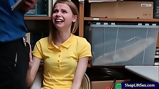 Teen thief to fuck the LP officer