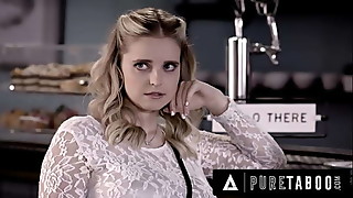 PURE TABOO Busty Codi Vore Has Caught In A Lie A Fake Soldier And He Will Pay The Price