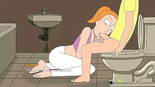 RICK AND MORTY A WAY BACK HOME - BETH/SUMMER/JESSICA TTS DONE WITH AI SPEECH GENERATOR