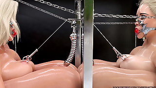 Blonde Thieves Punishment - 3D BDSM Bondage Fetish